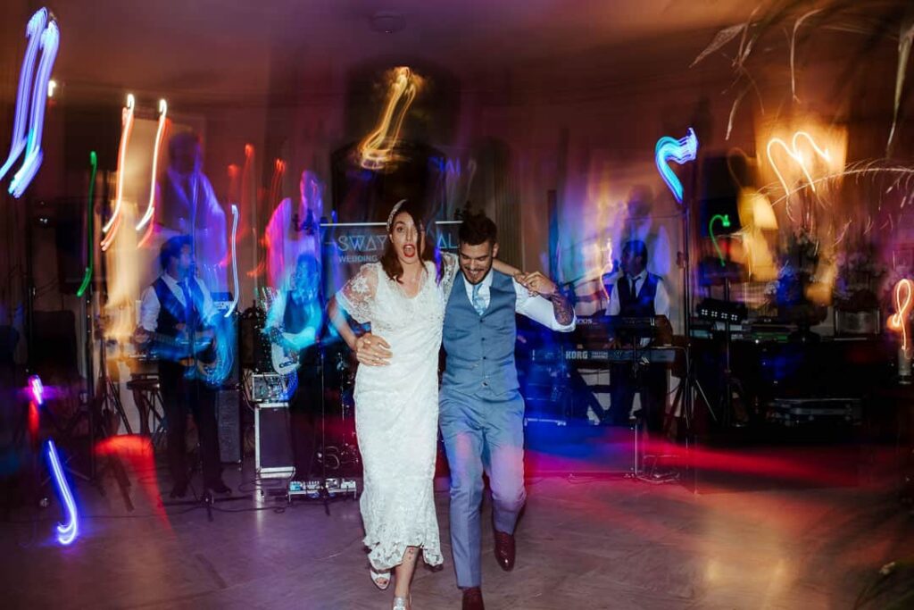 choreographed first dance rock n roll marlfield house wedding