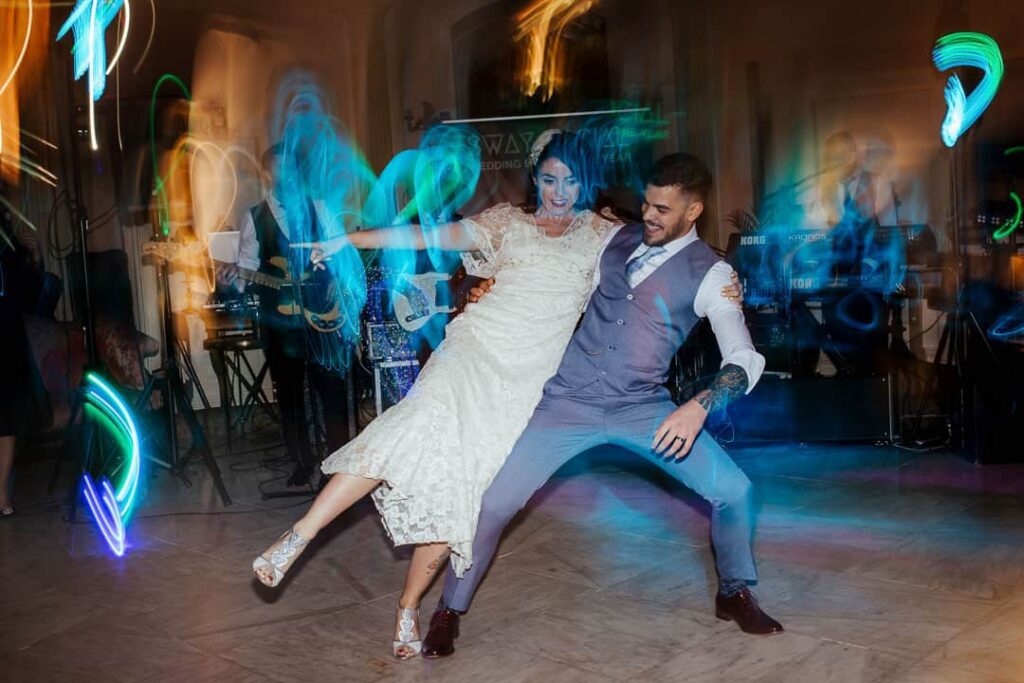 choreographed first dance rock n roll marlfield house wedding