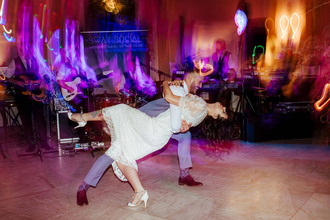 choreographed first dance rock n roll marlfield house wedding