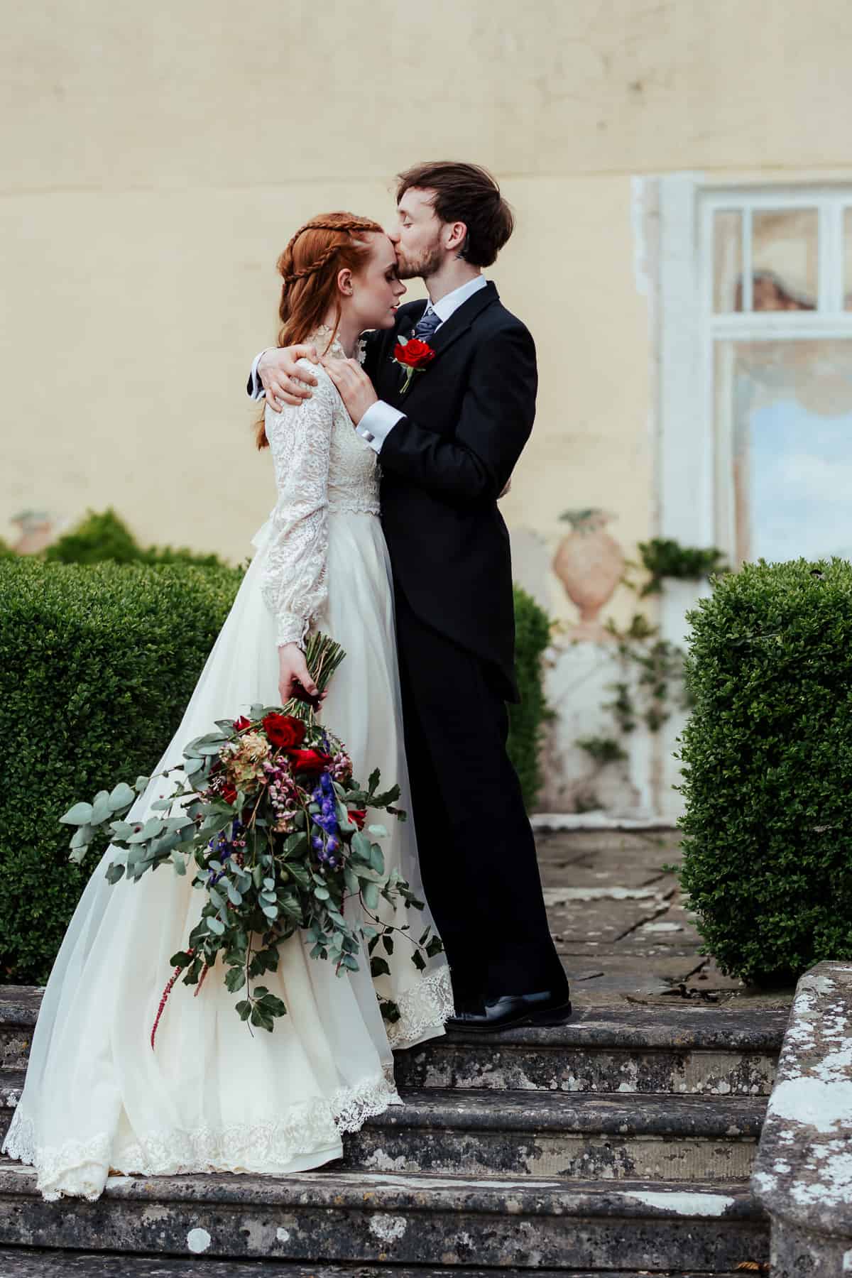 intimate wedding at loughcrew house