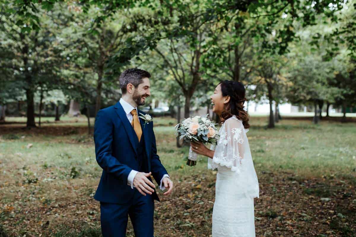 first look wedding in phoenix park dublin