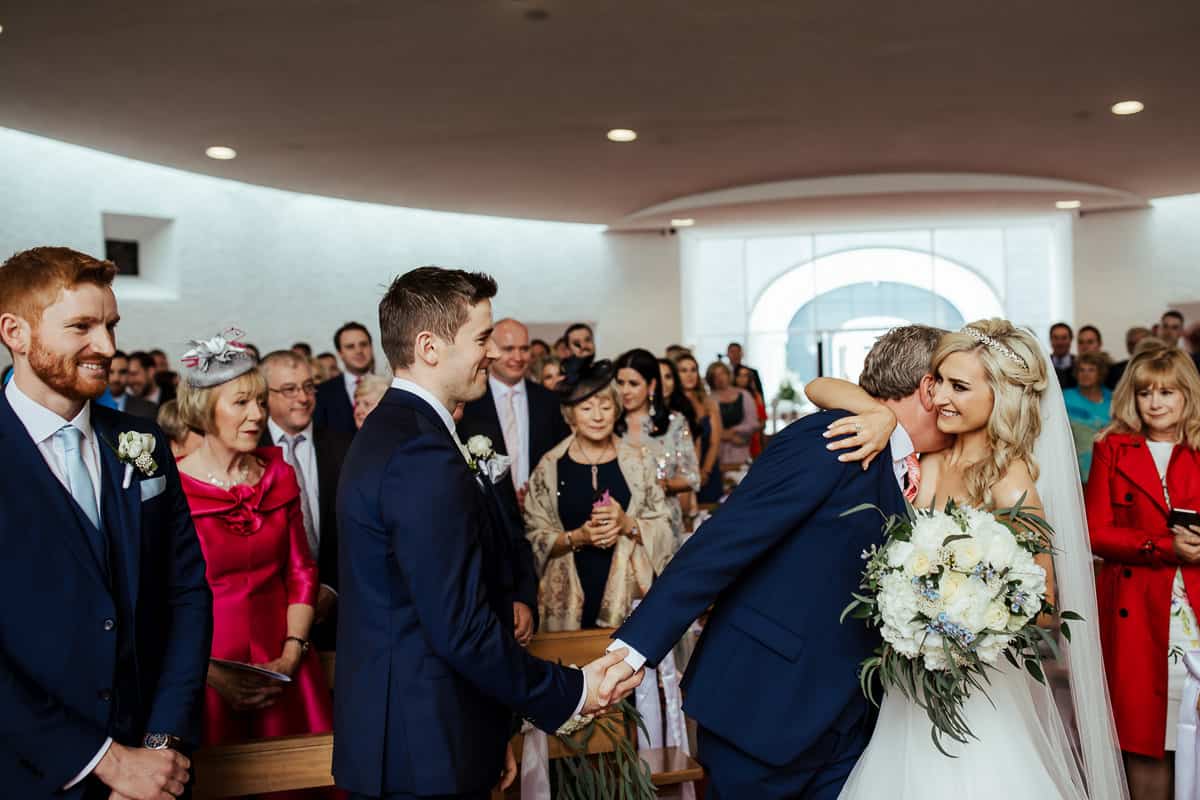 laytown sacred heart church wedding ceremony