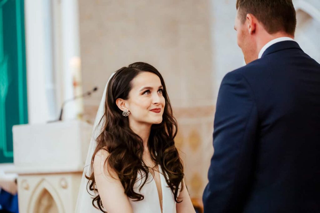 wedding ceremony at st patrick's church wicklow