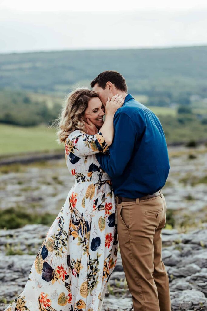 vow renewal photoshoot in the burren co clare