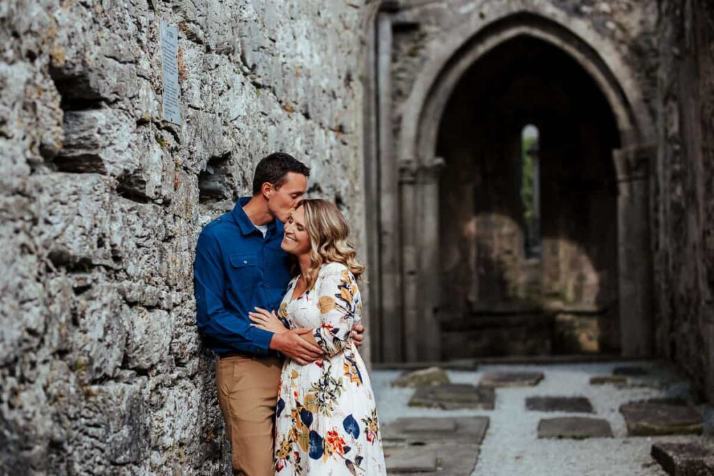 couple photo at corcomroe abbey co clare