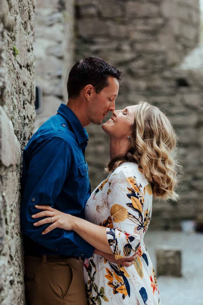 vow renewal photoshoot at corcomroe abbey co clare