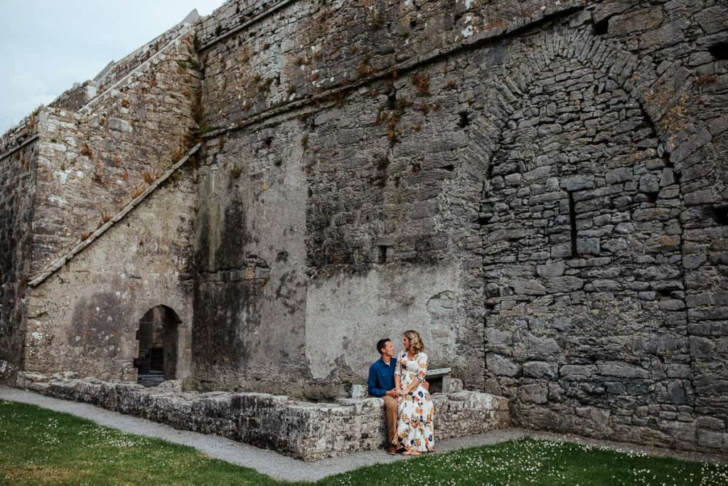couple photo at corcomroe abbey co clare