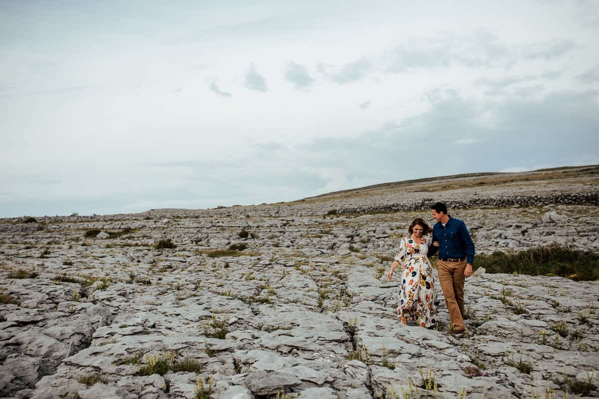 couple photo in the burren co clare