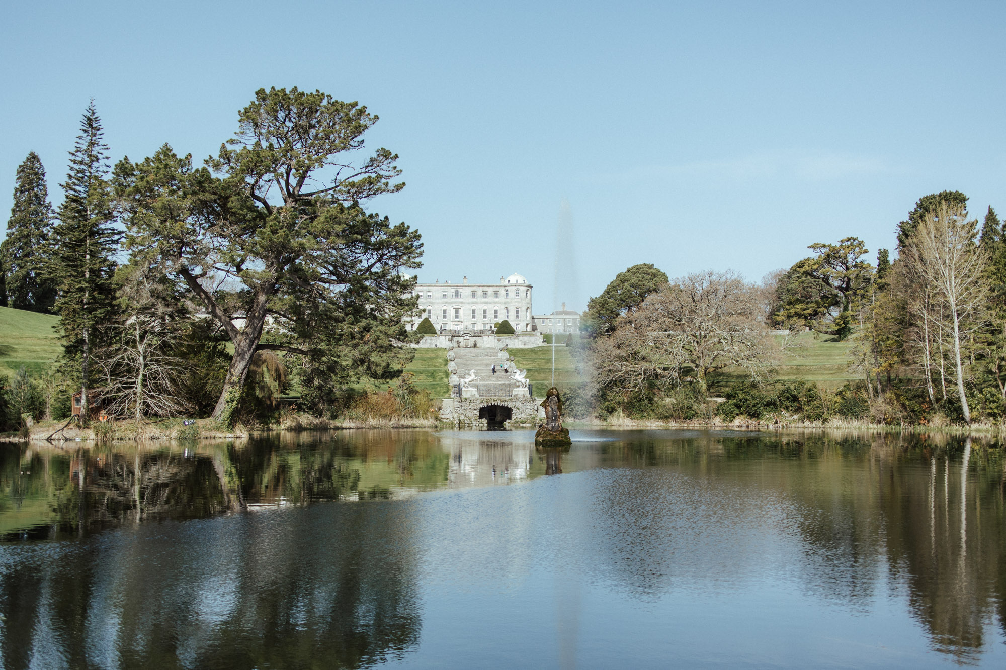 view of powerscourt house