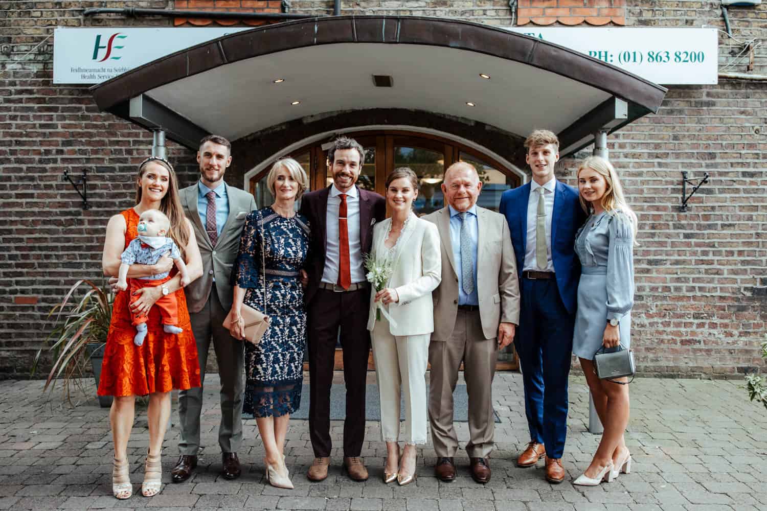 family photos dublin registry office wedding