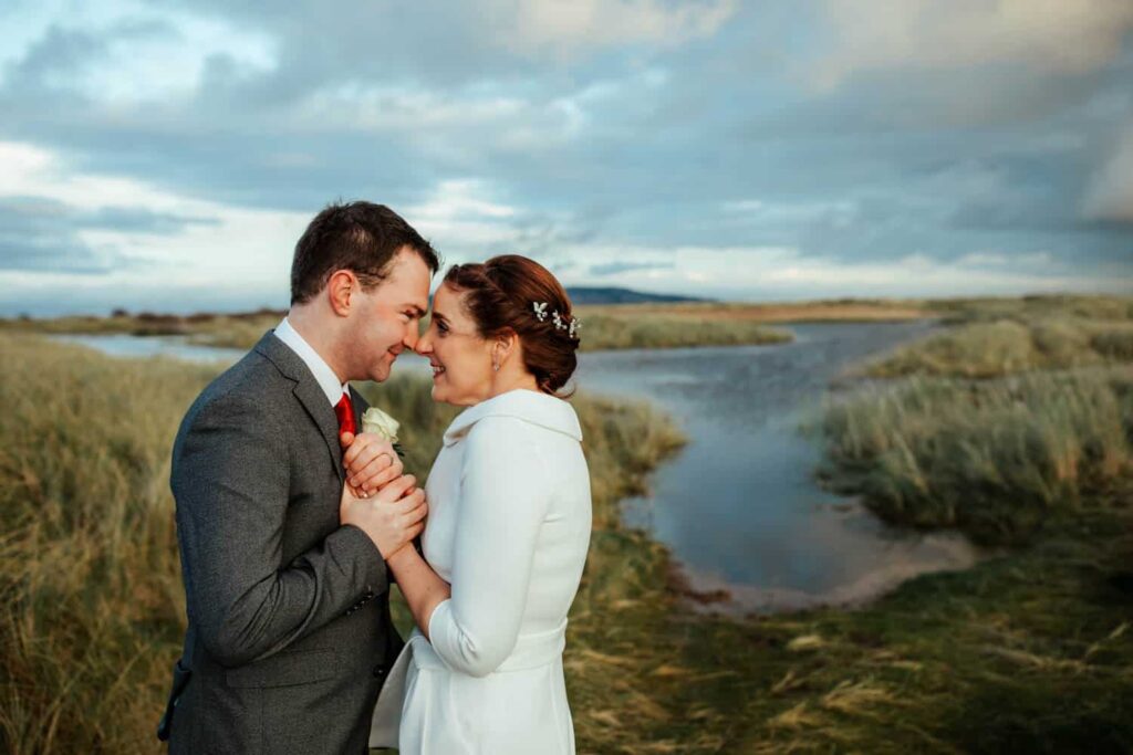 wedding photos in bull island dublin