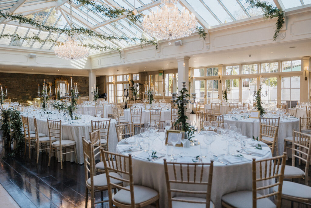 tankardstown house wedding dinner