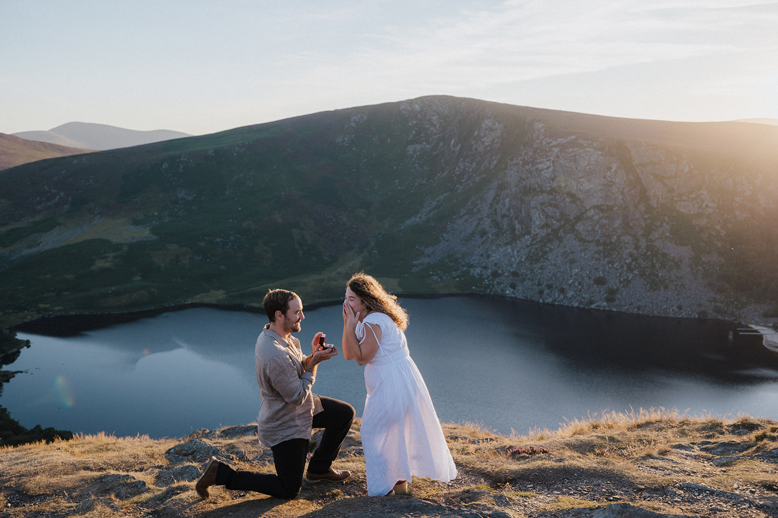 Kali and Connor: Magic Sunset in Wicklow