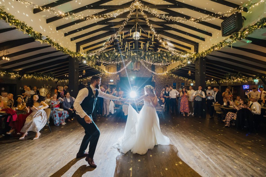 first dance at segrave barns wedding