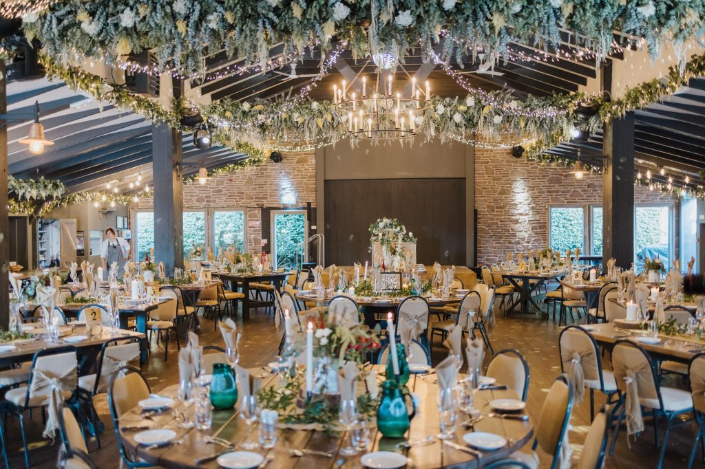 segrave barns wedding dining room