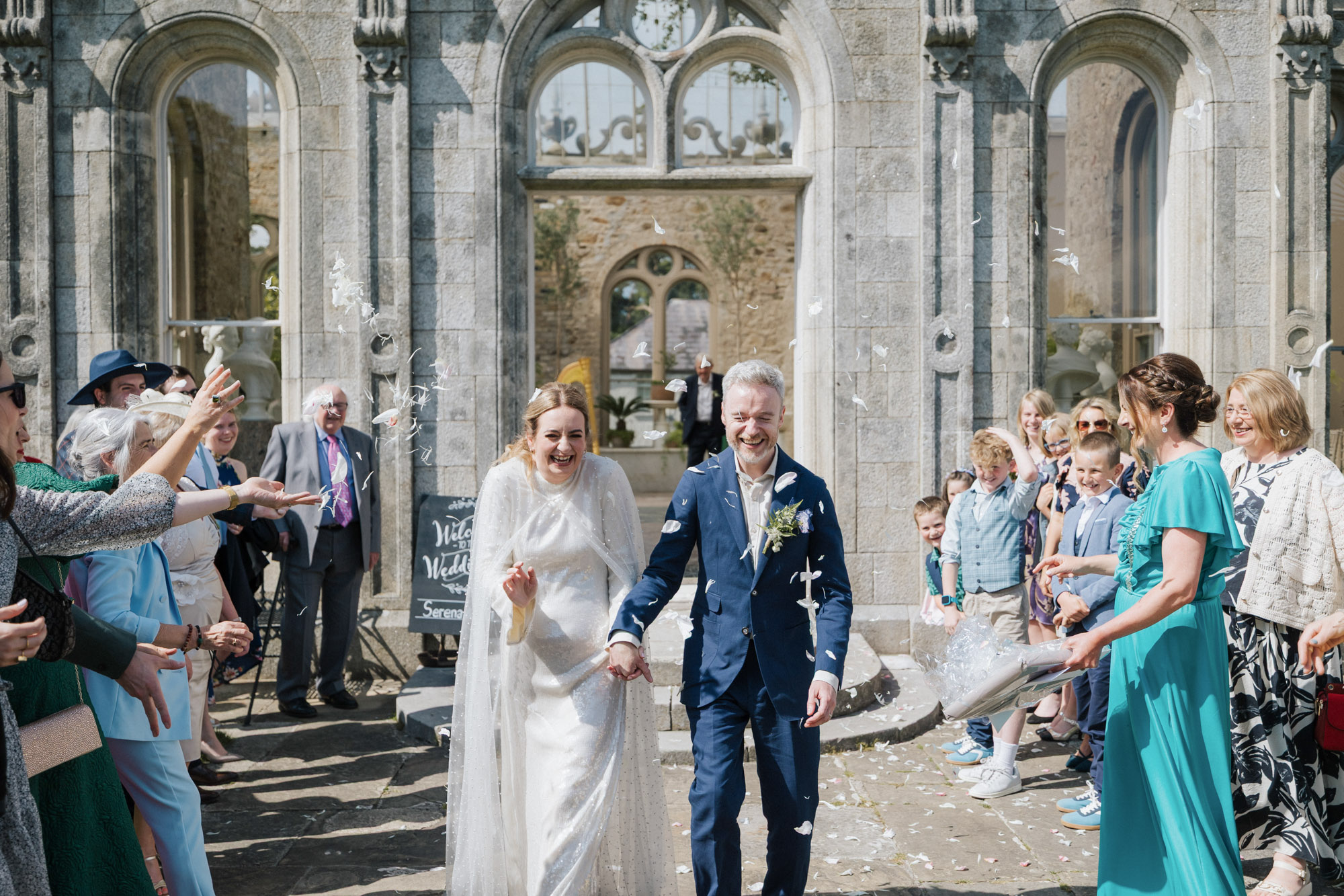 killruddery house wedding in summer