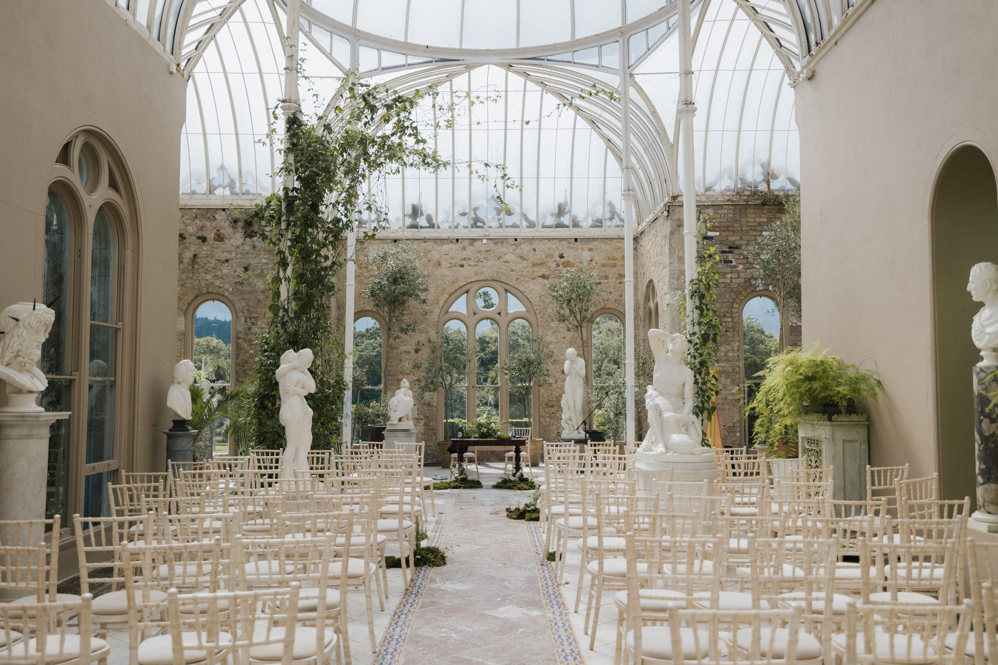 the orangery at killruddery house